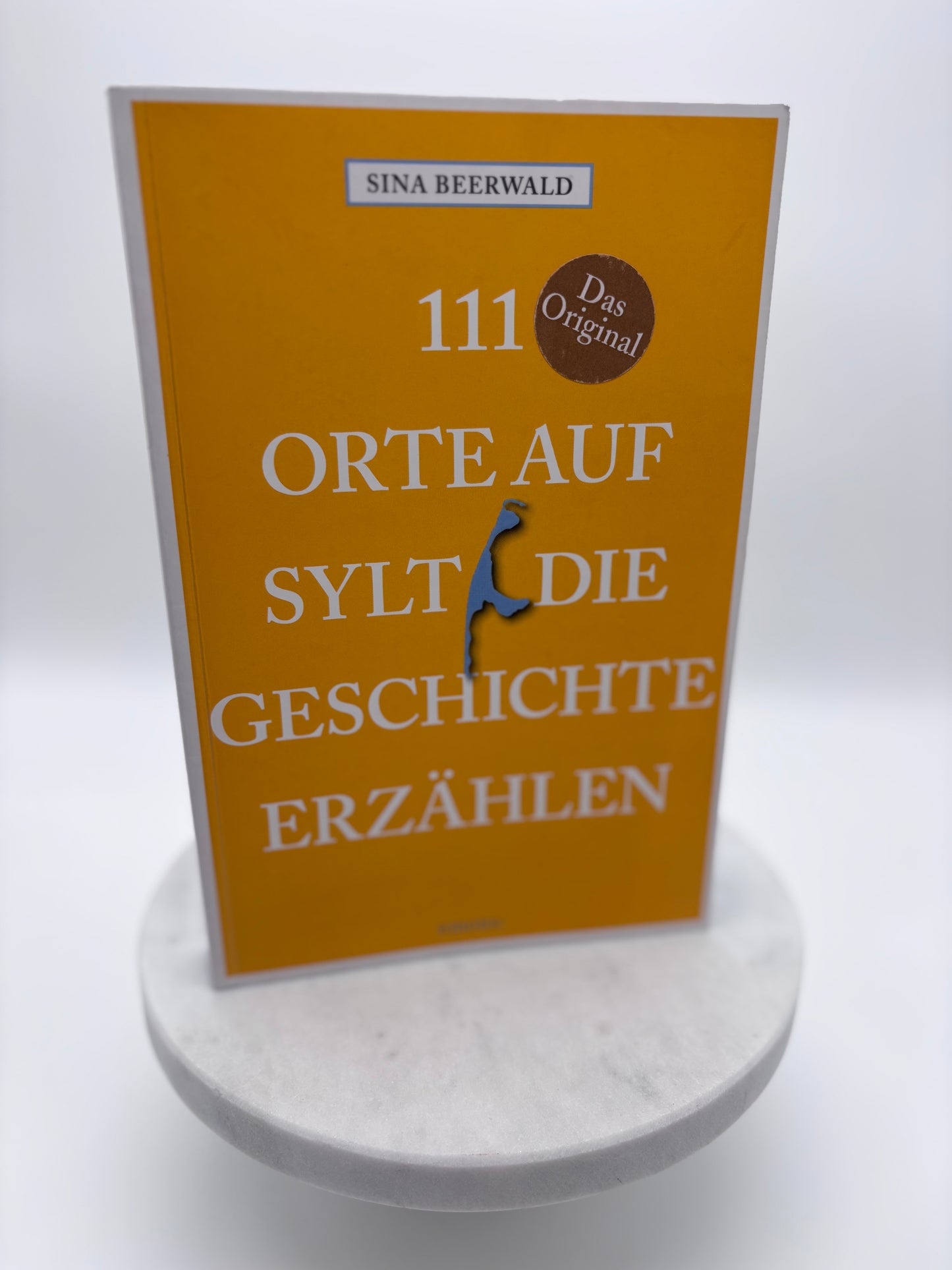 Buch "111 Orte auf Sylt die Geschichte erzählen", handsigniert + Autogrammkarte, Sina Beerwald