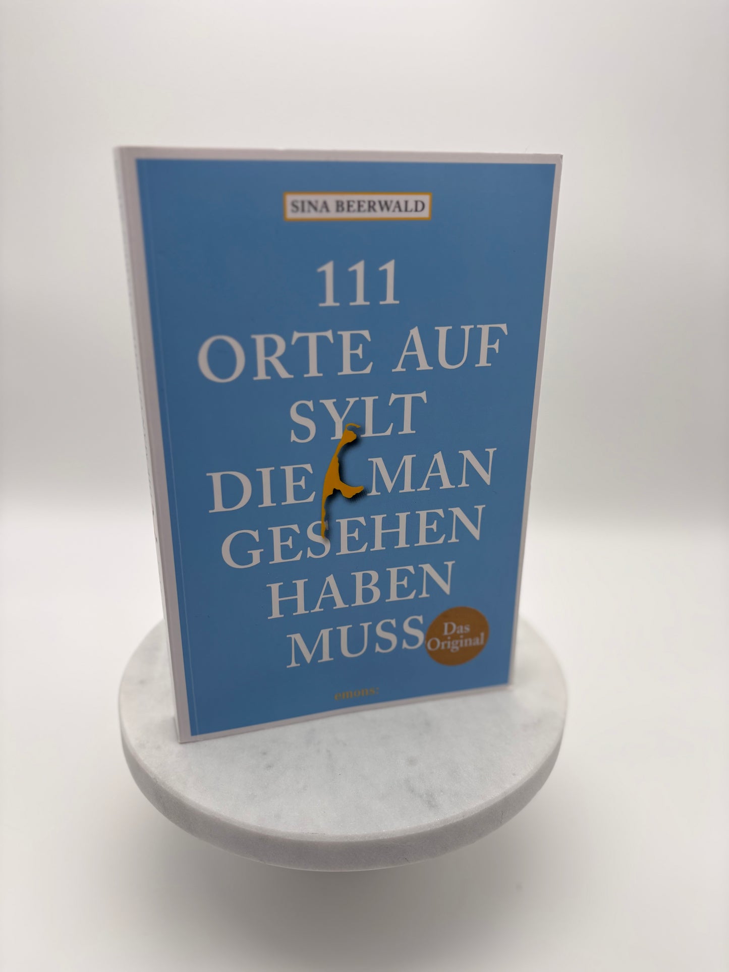 Buch "111 Orte auf Sylt die man gesehen haben muss", handsigniert + Autogrammkarte, Sina Beerwald