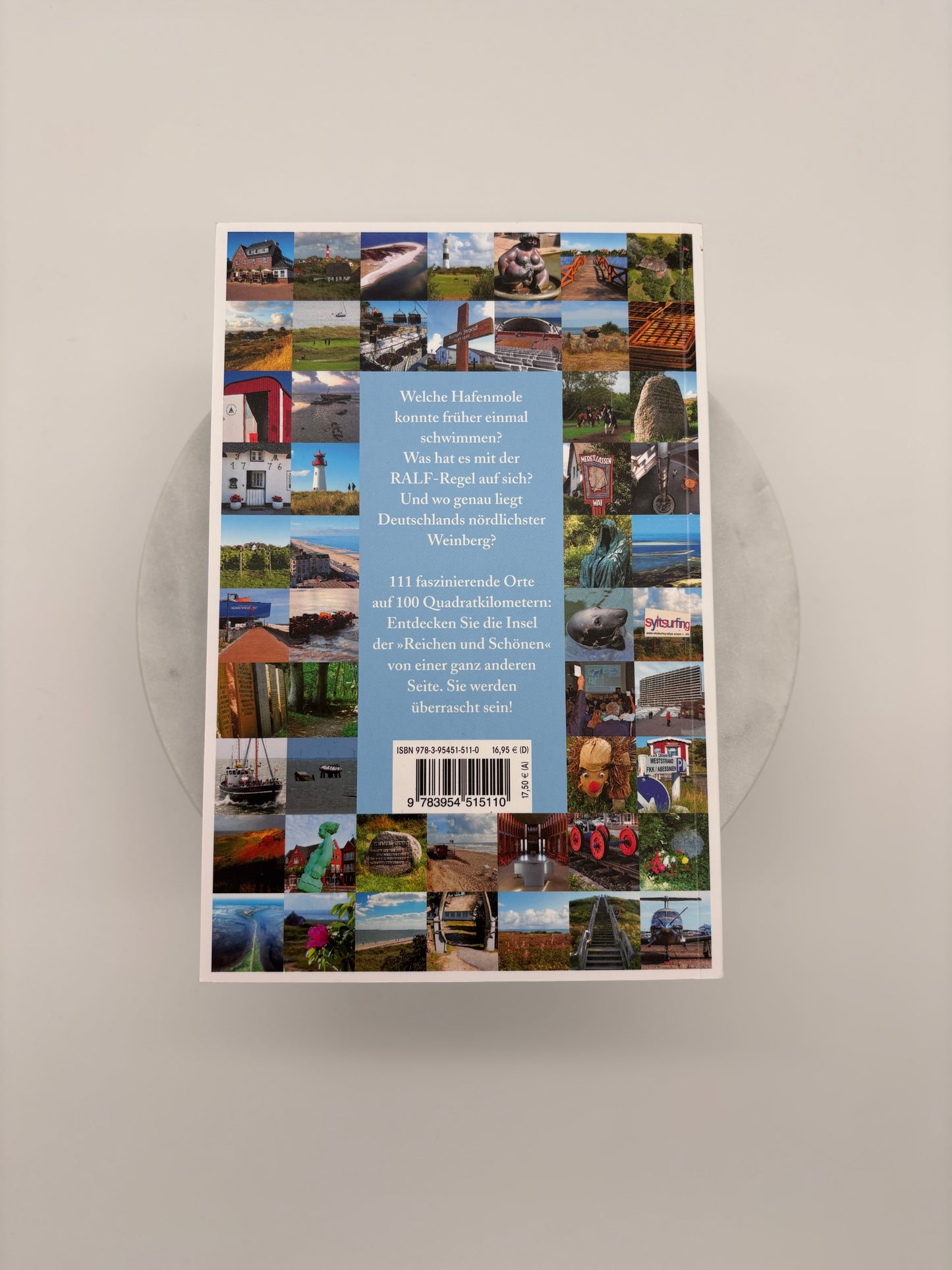 Buch "111 Orte auf Sylt die man gesehen haben muss", handsigniert + Autogrammkarte, Sina Beerwald